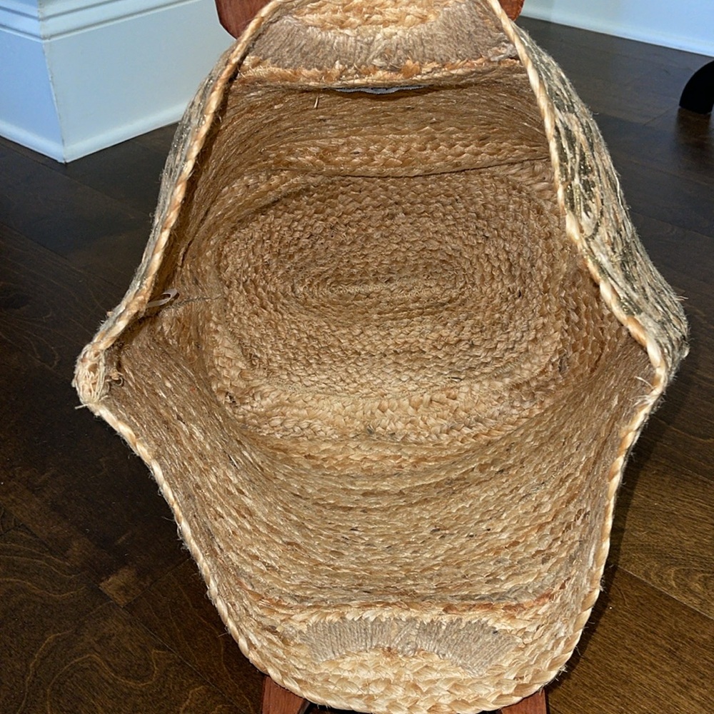 NEW, Antik Kraft Jute tote - Picture 8 of 10